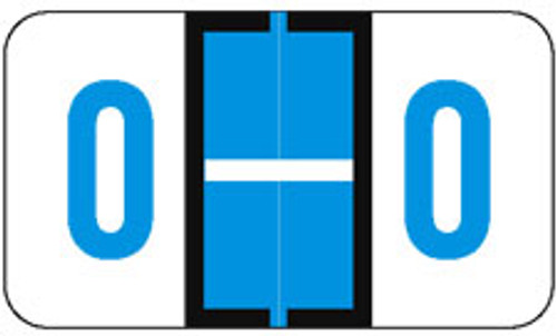 JETER Alphabetic Label - 5100 Series Pack/225 O - Blue
