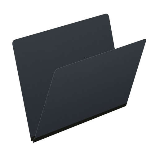 Black letter size end tab classification folder with 2" gray tyvek expansion. 25 pt type 3 pressboard stock. Packaged 25/125. Black letter size end tab classification folder with 2" gray tyvek expansion. 25 pt type 3 pressboard stock. Packaged 25/125.