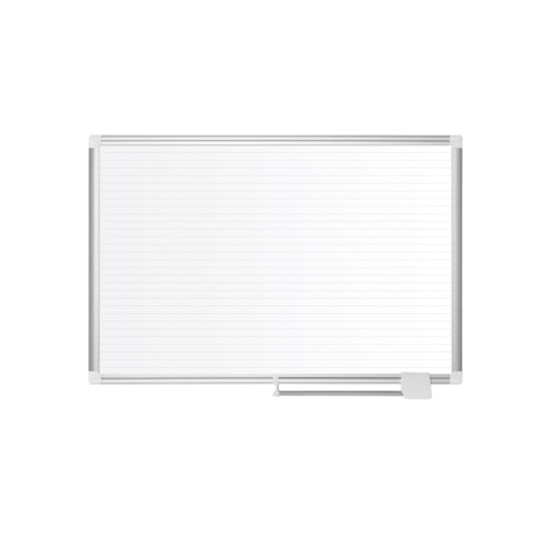 Ruled Magnetic Steel Planner Board - Organized Dry-Erase Planning Ruled Magnetic Steel Planner Board - Organized Dry-Erase Planning