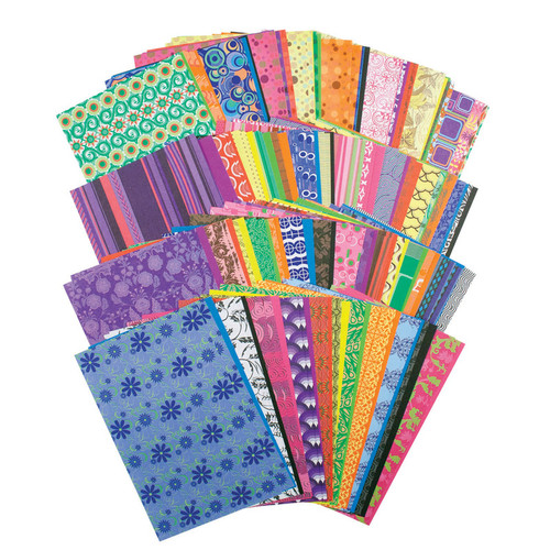 Decorative Hues Paper, 5.5'' x 8.5'', 192 Sheets