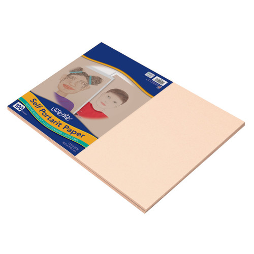 Self Portrait Paper, Light Almond, 12'' x 18'', 100 Sheets