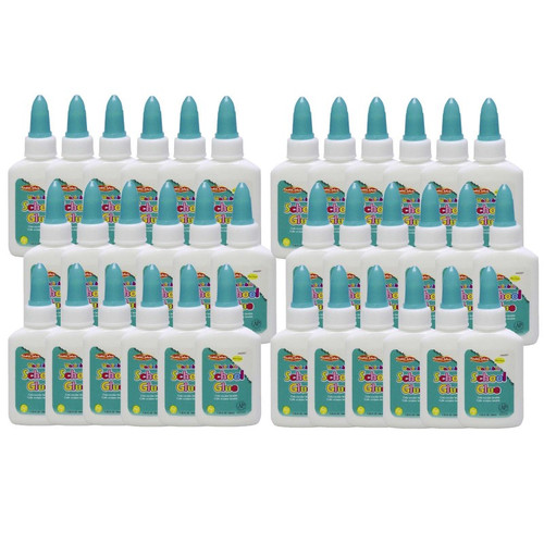 Economy Washable School Glue, 1.25 oz, Pack of 36 Economy Washable School Glue, 1.25 oz, Pack of 36