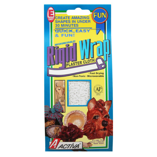 Rigid Wrap Plaster Cloth, 4''x 180''