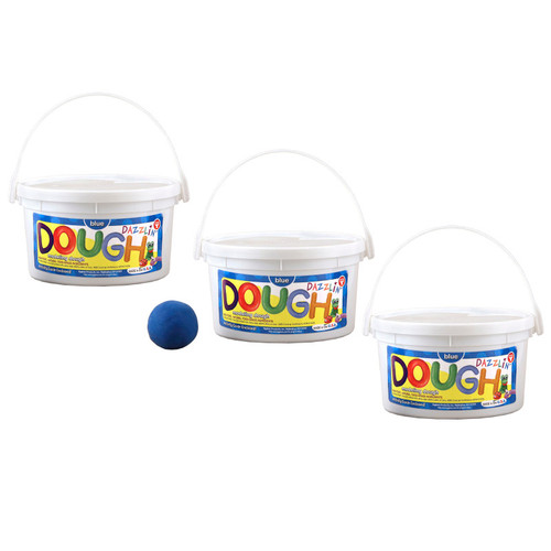 Dazzlin' Dough, Blue, 3 l.ub, Pack of 3 Dazzlin' Dough, Blue, 3 l.ub, Pack of 3