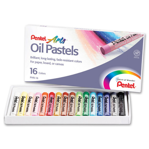 Oil Pastels, 16 count Oil Pastels, 16 count