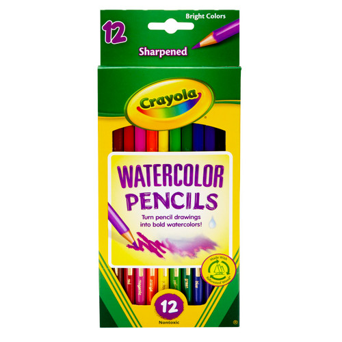 Watercolor Pencils, 12 Count Watercolor Pencils, 12 Count