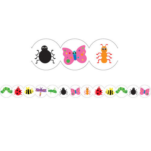 Bugs Border, 12 Strips/36 Feet Bugs Border, 12 Strips/36 Feet