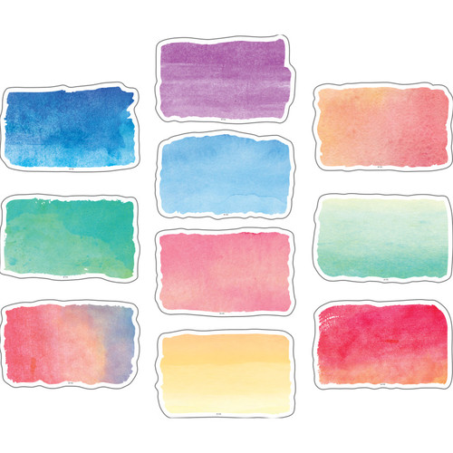 Watercolor Accents, 30 Per Pack, 3 Packs Watercolor Accents, 30 Per Pack, 3 Packs