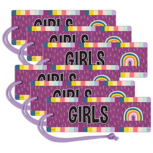 Oh Happy Day Magnetic Girls Pass, Pack of 6 Oh Happy Day Magnetic Girls Pass, Pack of 6