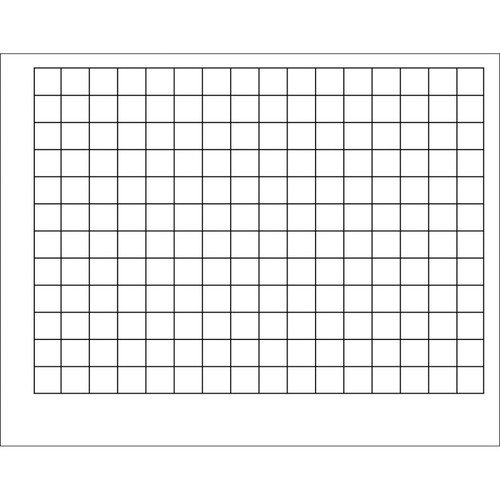 Graphing Grid (1 1/2'' Squares) Wipe-Off Chart, 22'' x 28''