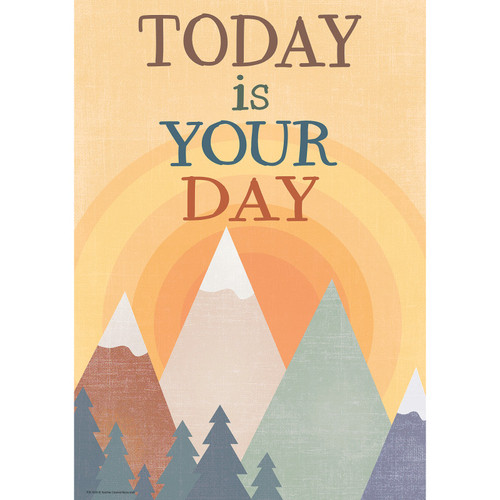 Today is Your Day Positive Poster Today is Your Day Positive Poster
