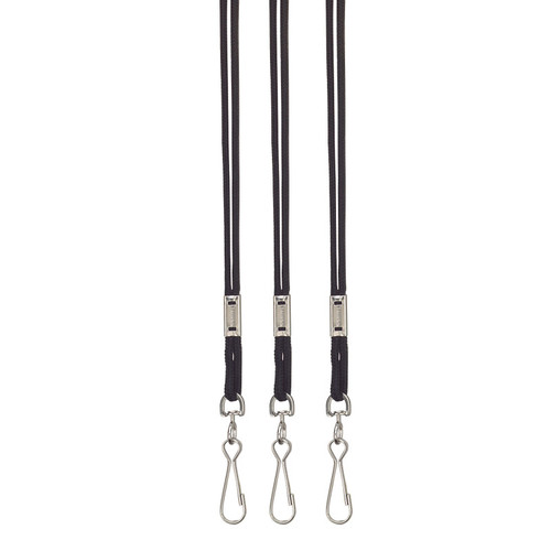 Black Rayon Lanyard, 12 Per Pack, 3 Packs Black Rayon Lanyard, 12 Per Pack, 3 Packs