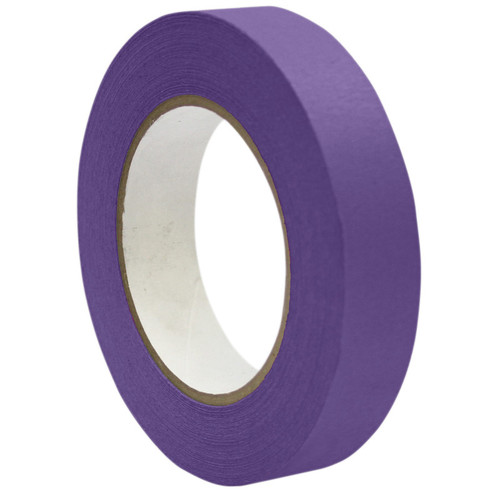 Premium Grade Masking Tape, 1'' x 55 yds, Purple