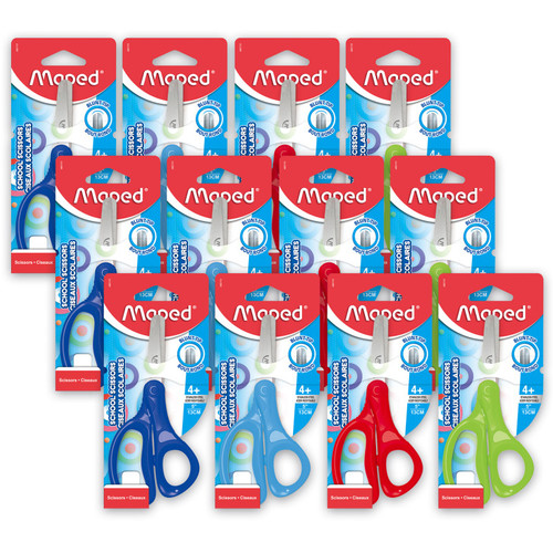 Essential 5'' Kid Scissors, Blunt, Pack of 12