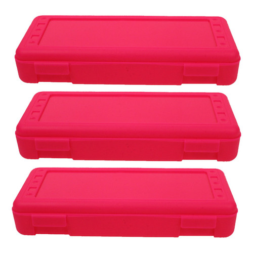 Ruler Box, Hot Pink, Pack of 3 Ruler Box, Hot Pink, Pack of 3