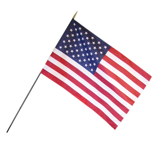 Empire Brand ..lassroom Flag with Staff, 36'' x 24''