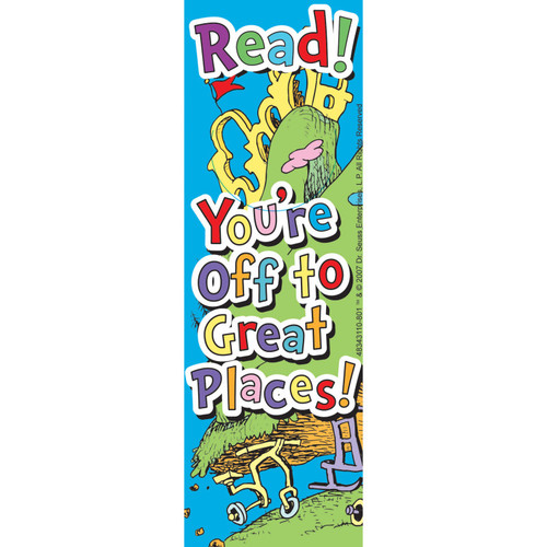Dr. Seuss Oh, The Place. ookmarks, Pack of 36 Dr. Seuss Oh, The Place. ookmarks, Pack of 36
