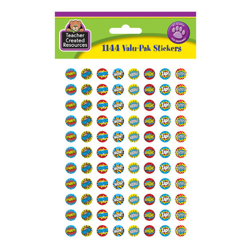 Superhero Mini Stickers Valu-Pak, Pack of 1144 Superhero Mini Stickers Valu-Pak, Pack of 1144