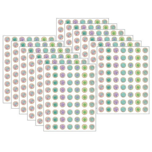 Rustic Bloom Mini Stickers, 378 Per Pack, 12 Packs Rustic Bloom Mini Stickers, 378 Per Pack, 12 Packs