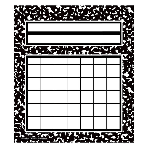 Cool for School Composition Incentive Charts, Pack of 36