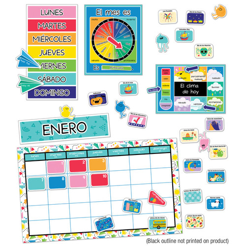 Happy Place Spanish Calendar