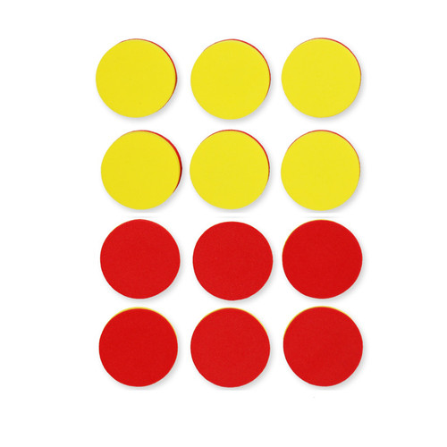 Two-Color Counters - Foam - Magnetic - Set of 200 Two-Color Counters - Foam - Magnetic - Set of 200
