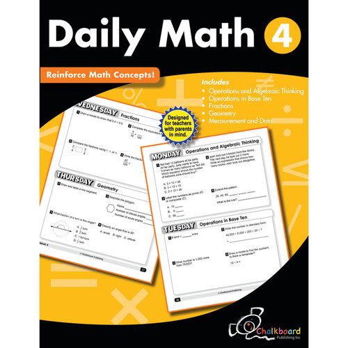 Daily Math Workbook, Grade 4 Daily Math Workbook, Grade 4