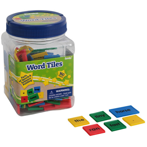 Tub of Word Tiles Tub of Word Tiles