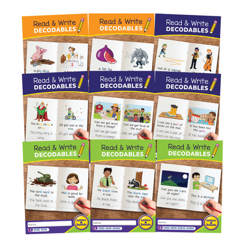 Read & Write Decodables Set A Read & Write Decodables Set A