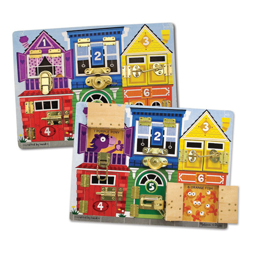 Latches Wooden Learning Board Latches Wooden Learning Board