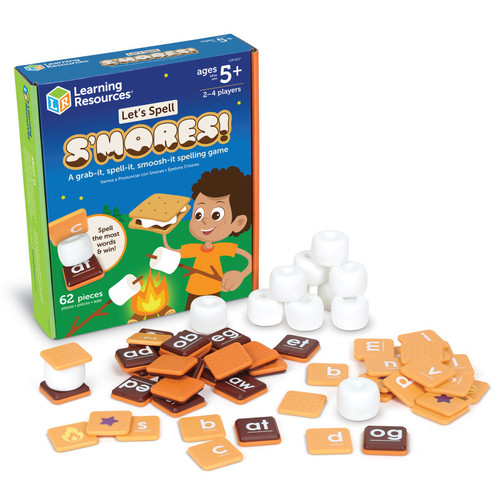 Let's Spell S'Mores Game Let's Spell S'Mores Game