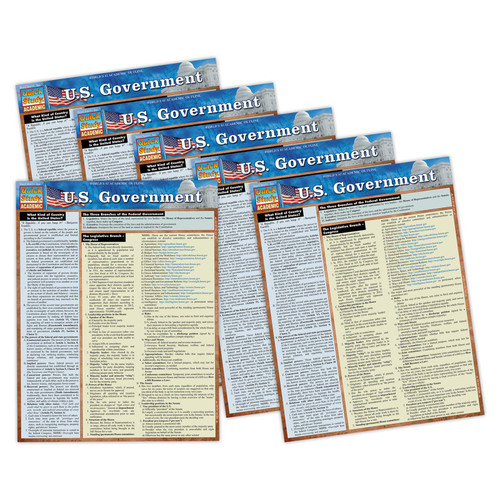 Laminated Study Guide, ..overnment