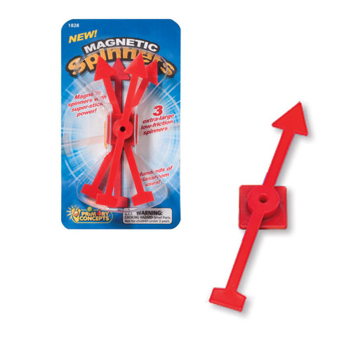 Magnetic Spinners, Set of 3 Magnetic Spinners, Set of 3