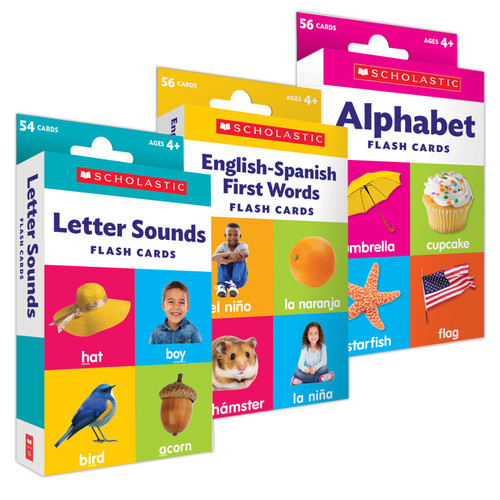 Spanish in a Set 2 Flash Cards by Edupress