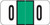 JETER Numeric Label - 3000 Series (Rolls) - 0 - Lt. Green