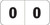 JETER Numeric Label - 4500 Series (Rolls) - 0 - Black/White