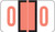 JETER Numeric Label - 6100 Series (Rolls) - 0 - Pink