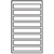 TabQuick Label Sheet 8-Up for InkJet - 7.75 x 1.66" - 50 Sheets, 400 Labels/Box