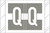 Tabbies Alphabetic Labels - 12030 Series (Rolls) Q- Gray