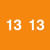 Ames Colorfile Yearband Label (Rolls) 1000 - 2013 - Orange - Unlaminated