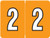 Datafile Numeric Labels - AL8700 Series (Rolls) - 2 - Lt. Orange