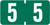 TAB Numeric Labels - 1277 Series (Rolls) - 5 - Dk. Green