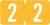 TAB Numeric Labels - 1277 Series (Rolls) - 2 - Lt. Orange
