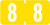 TAB Numeric Labels - 1280 Series (Rolls) - 8 - Yellow