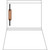 Top Tab File Folder With Fastener, Position 1, White, Letter Size, 11 pt, Reinforced Tab, Straight Cut - FilingSupplies.com Brand