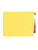 Smead 25940  End Tab Fastener File Folder, Shelf-Master Reinforced Straight-Cut Tab, 2 Fasteners, Letter Size, Yellow,  Total of 250