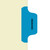 "Insurance"  Side Tab Index Chart Divider- Insurance - Blue Side Tab Position 6 - 100/Package