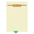 "X-Ray" Bottom Tab-Fileback Dividers - Green Tab in Position #4 - 50/Box