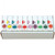 AmeriFile POS 3500 Series Numeric Labels - 1 5/8 W x 15/16 H - Roll Starter SET - 10 Rolls of 500
