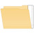 File Folder End Tab Converter Extenda Strips - 9-1/2" H x 2" W (3/4" Tab Extension) - Apply to Inside of Back Folder Panel - White - 100/Box